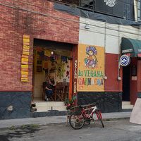 Outside at La Vegana Garnacha in Guadalajara