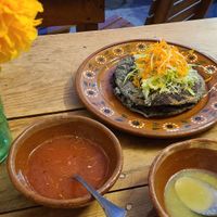 Gordita at La Vegana Garnacha in Guadalajara