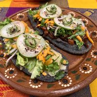 Huaraches  at La Vegana Garnacha in Guadalajara