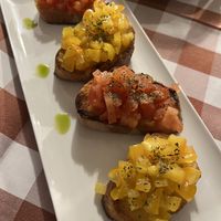 Bruschetta   at Le Chat Noir in Cefalu