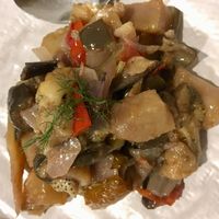 Caponata  at Le Chat Noir in Cefalu