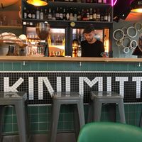 Bar - with nice tiles   at Bikini Mitte in Munich