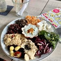 Mezze platte at Bikini Mitte in Munich