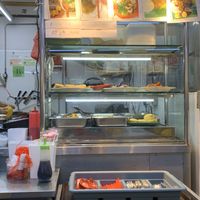Taken at 9am. Stall is ready to serve   at MSCP Coffee Shop - Vegetarian Stall in Northeast Singapore