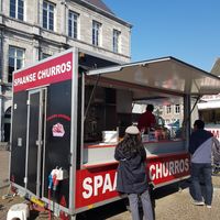 vendor at Spaanse Churros in Maastricht