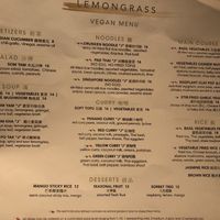   at Aria Hotel - Lemongrass in Las Vegas