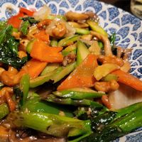 Cashew vegetables at Aria Hotel - Lemongrass in Las Vegas