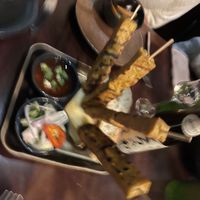 Tofu satay!  at Aria Hotel - Lemongrass in Las Vegas