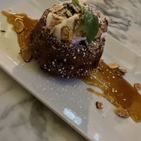 Pumpkin spice Bundt cake. So surprised it was vegan!  at Market Tavern in Dublin