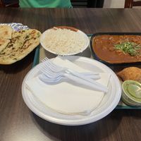 The spread!   at Mint Indian Cuisine in Gainesville