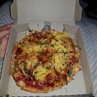 Tasty pizza at Hell Pizza in Papamoa