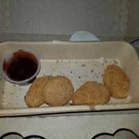 Delicious vegan nuggets at Hell Pizza in Papamoa