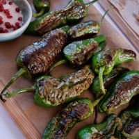 Padron at Barraca Café in Lourinha