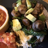 Vegan Breakfast   at Lion's Den in Haslemere