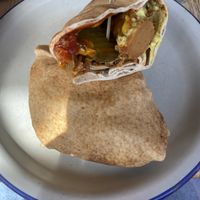 Vegan dog!   at Lion's Den in Haslemere