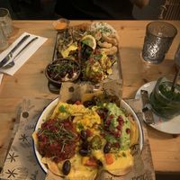 Borrelplank and nachos   at Aloha in Leiden