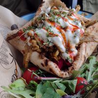 Vegan Shawarma at Aloha in Leiden
