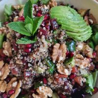 quinoa salad at Aloha in Leiden