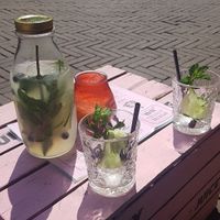 Yummy cocktail to share at Aloha in Leiden