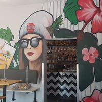 Entrance at Aloha in Leiden