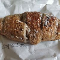 Blueberry croissant at Chapter One Coffee Shop in Edinburgh