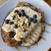 French toast  at Chapter One Coffee Shop in Edinburgh