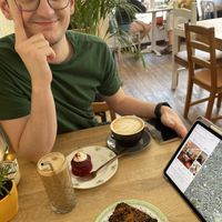   at Chapter One Coffee Shop in Edinburgh