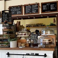 Front counter  at Chapter One Coffee Shop in Edinburgh