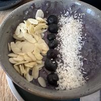 Blueberry Oatmeall  at Chapter One Coffee Shop in Edinburgh