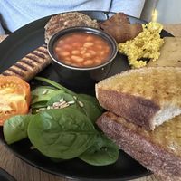 Full Breakfast (amazing haggis!!)  at Chapter One Coffee Shop in Edinburgh