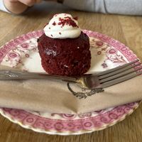 Red Velvett  at Chapter One Coffee Shop in Edinburgh