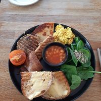 Schottisches Frühstück #Veganuary at Chapter One Coffee Shop in Edinburgh