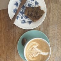 Beautiful coffee, right?  at Chapter One Coffee Shop in Edinburgh