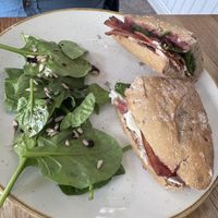 Bacon and Brie   at Chapter One Coffee Shop in Edinburgh