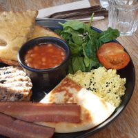 Breakfast at Chapter One Coffee Shop in Edinburgh