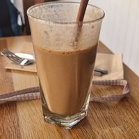 Coffee shake at Chapter One Coffee Shop in Edinburgh