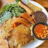 Breakfast 7.5/10 (ask for olive oil- salad was dry)  at Chapter One Coffee Shop in Edinburgh