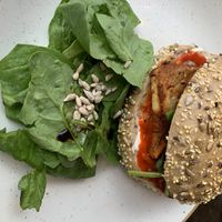 Tofu sandwich   at Chapter One Coffee Shop in Edinburgh