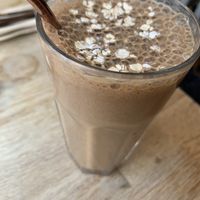 Coffee breakfast smoothie   at Chapter One Coffee Shop in Edinburgh