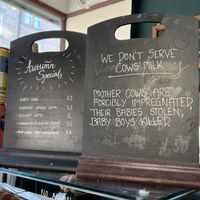   at Chapter One Coffee Shop in Edinburgh