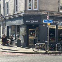   at Chapter One Coffee Shop in Edinburgh