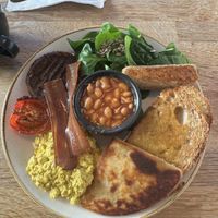 Full brekkie   at Chapter One Coffee Shop in Edinburgh