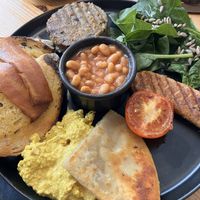 Full Scottish Breakfast at Chapter One Coffee Shop in Edinburgh