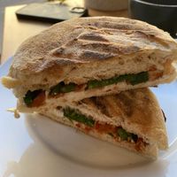 Bacon cream cheese at Chapter One Coffee Shop in Edinburgh