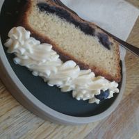 Blueberry and lemon loaf  at Chapter One Coffee Shop in Edinburgh