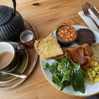 Full Scottish Breakfast  at Chapter One Coffee Shop in Edinburgh