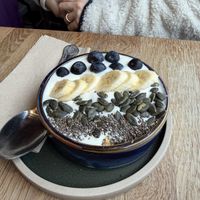 Yoghurt bowl  at Chapter One Coffee Shop in Edinburgh