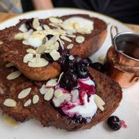French Toast / Pain Doré at Chapter One Coffee Shop in Edinburgh