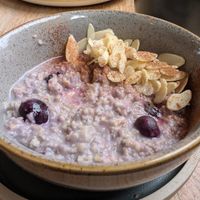 Porridge at Chapter One Coffee Shop in Edinburgh