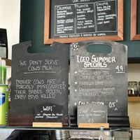   at Chapter One Coffee Shop in Edinburgh